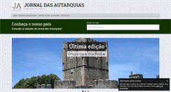 Desktop Screenshot of jornaldasautarquias.pt